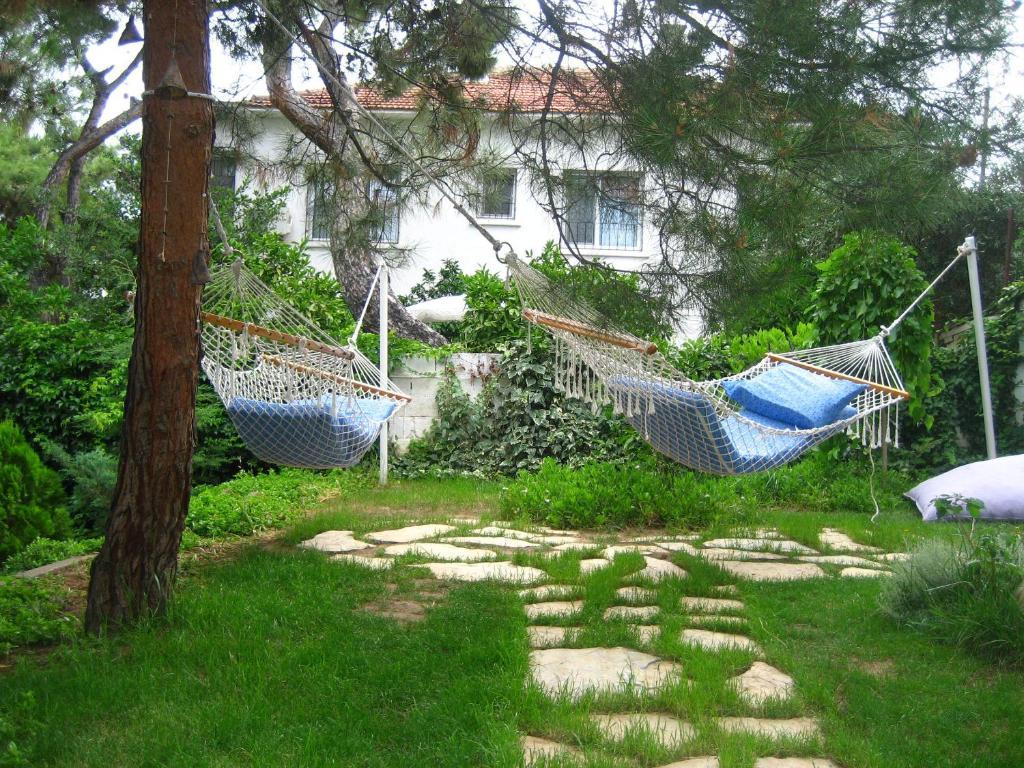 Mavi Pension Hotel Ayvalik Bagian luar foto