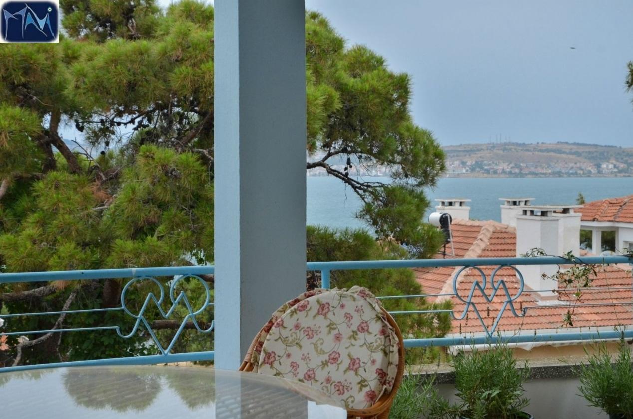 Mavi Pension Hotel Ayvalik Bagian luar foto